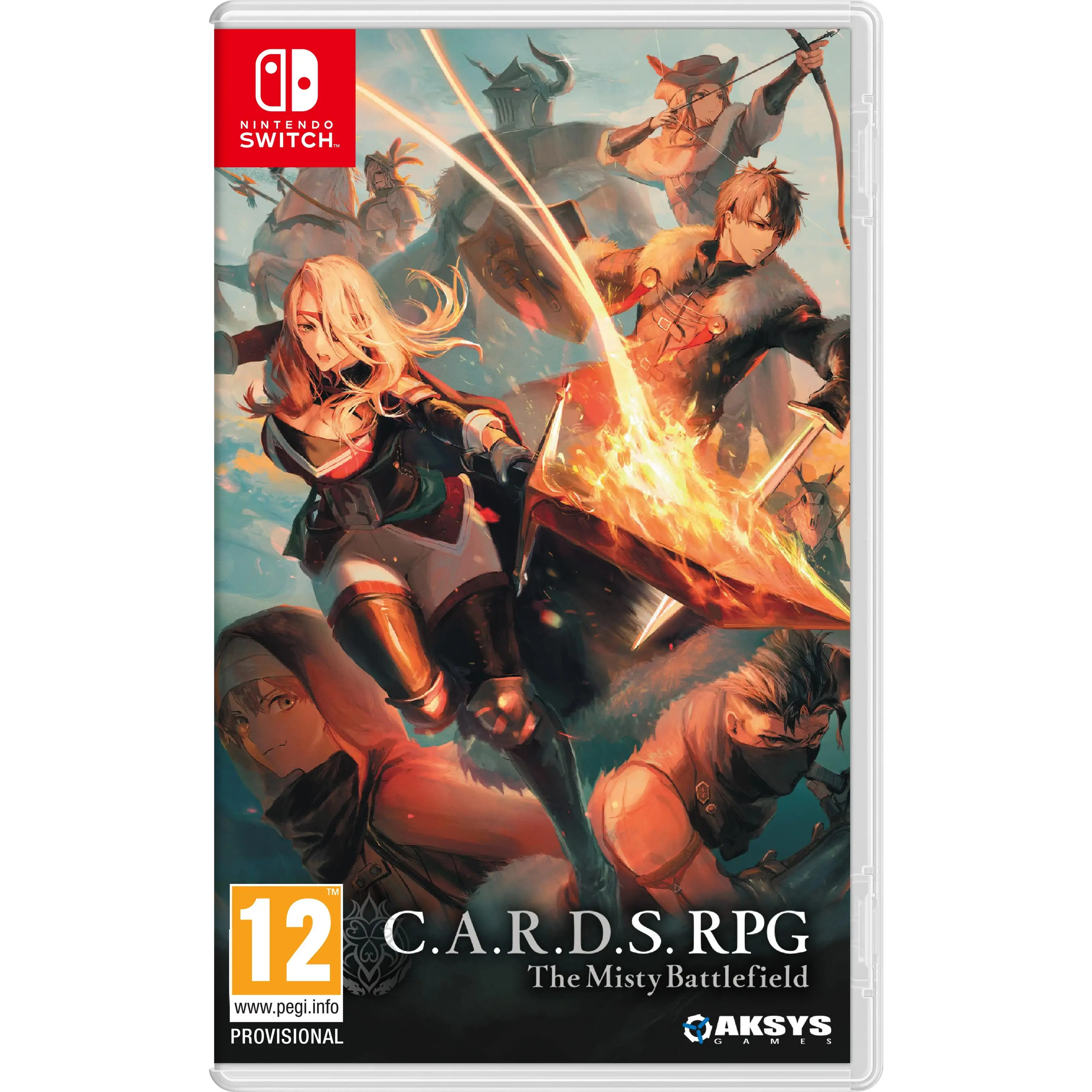 CARDS RPG The Misty Battlefield Total Warfare Edition - Nintendo Switch - Nuevo precintado - PAL España