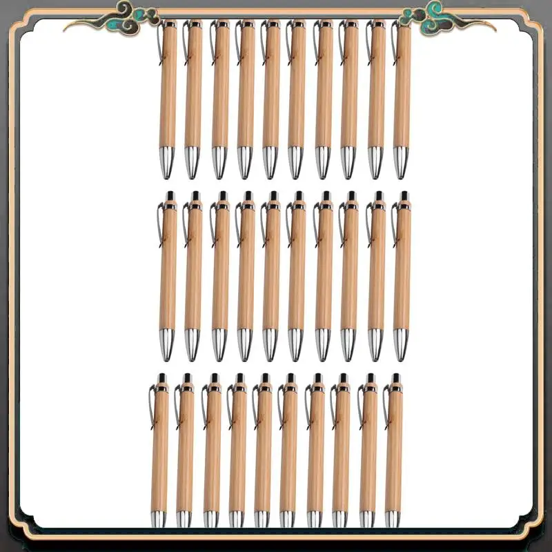 Reliable-Ballpoint Pen Sets Misc.Quantities Bamboo Wood Writing Instrument(120 Set)