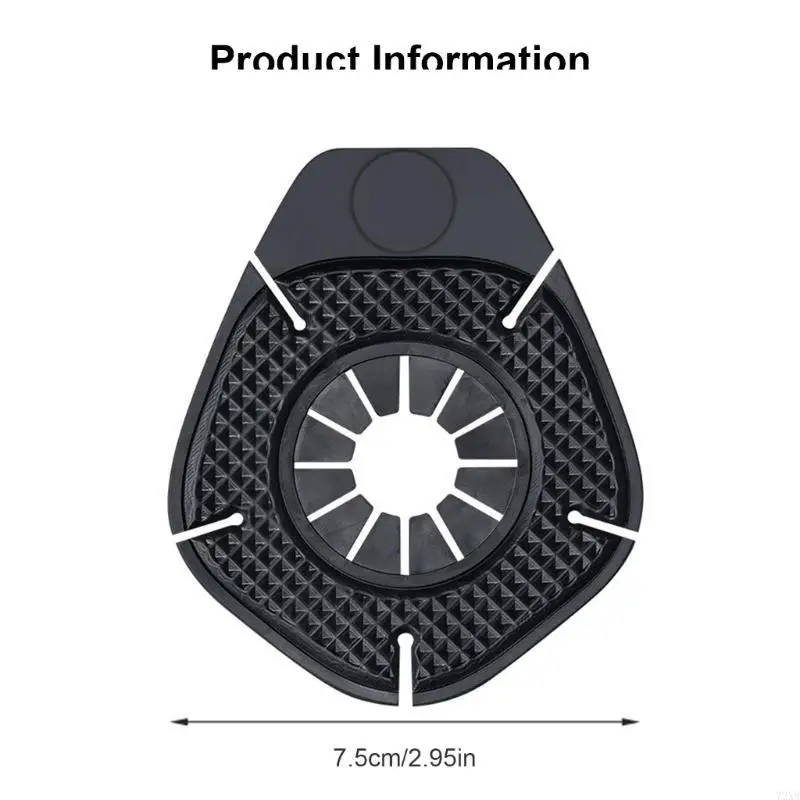 Car Wiper Arm Hole Silicone Protector Pads, Antidust, Antifallen Leaves Clogging, Windshield Wiper Arm Hole Cover 72XB