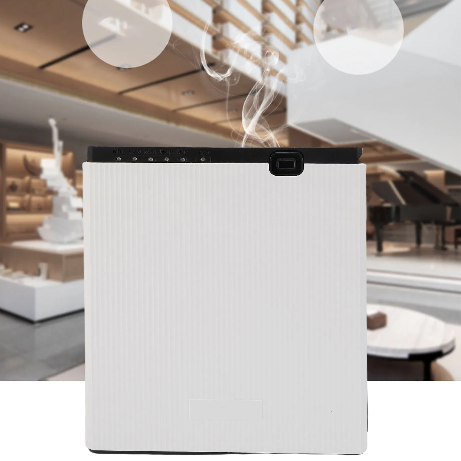 

Безводный диффузор эфирного масла Smart APP Control Scent Air Machine 2000-2500m3 Покрытие для гостиницы, туалета, дома, гостиной