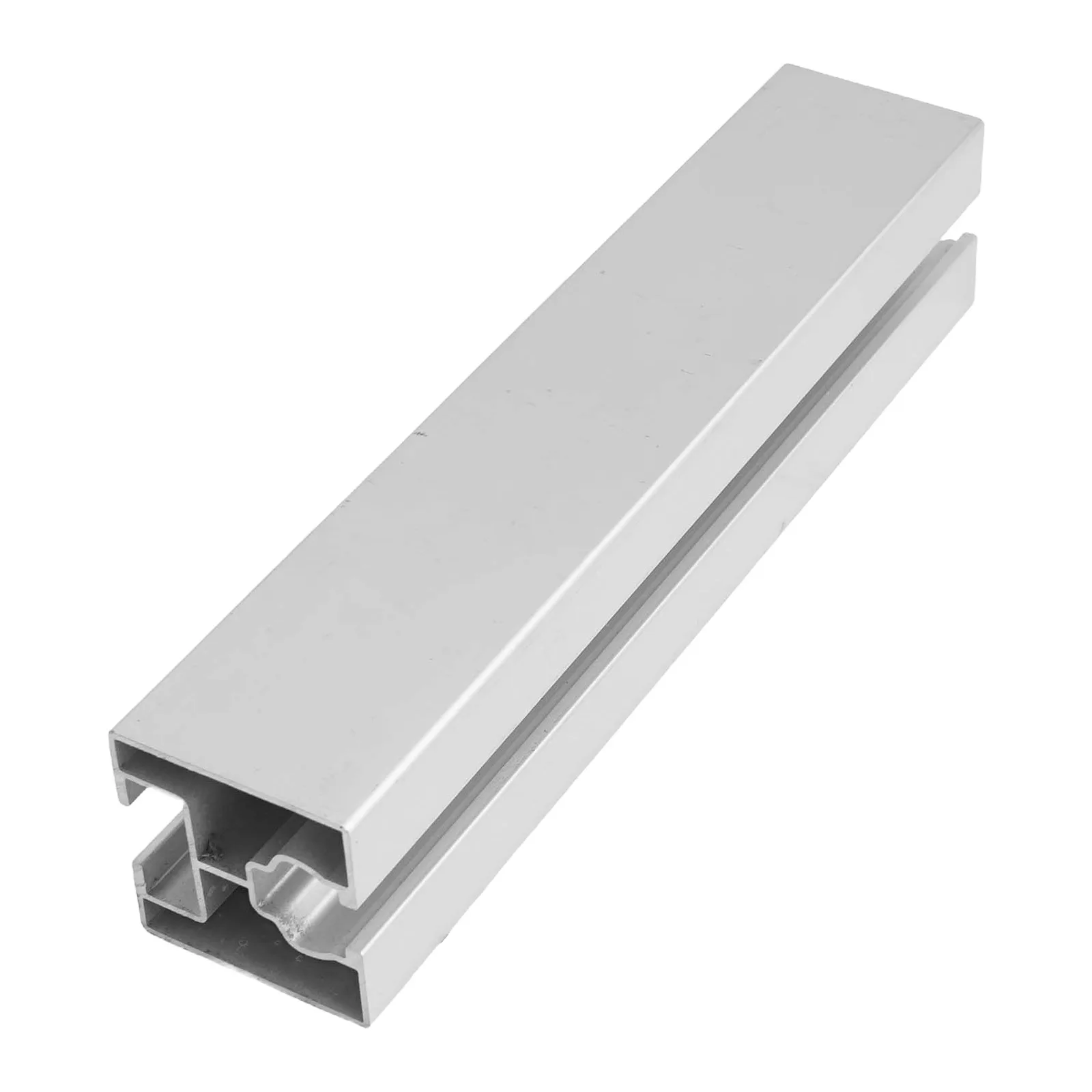 2 Stück Solarpanel-Führungsschiene, 40 x 40 mm, Länge 350 mm, Aluminiumlegierung, Solarpanel-Zubehör, Photovoltaik-Modul, verstellbare Montage