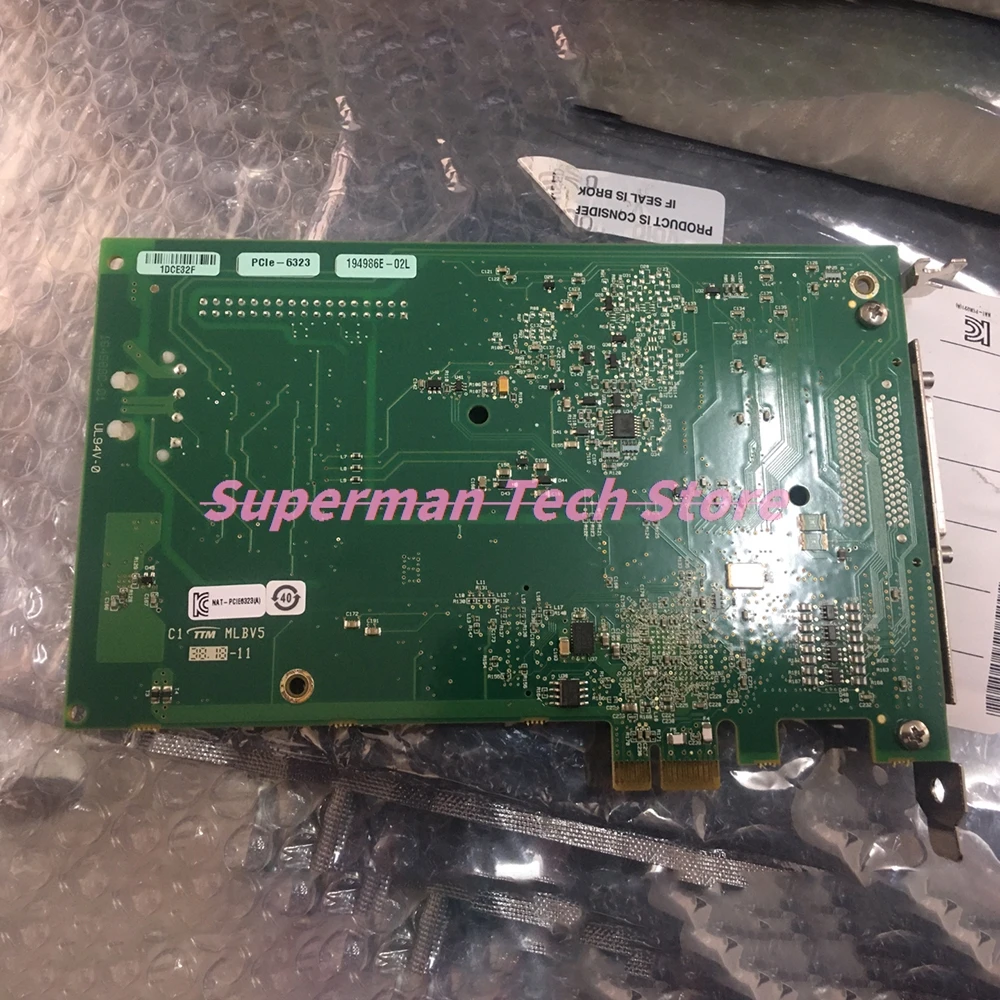 PCIE 6323 781045-01 PCIE Bus High Precision Data Acquisition Card PCIe-6323