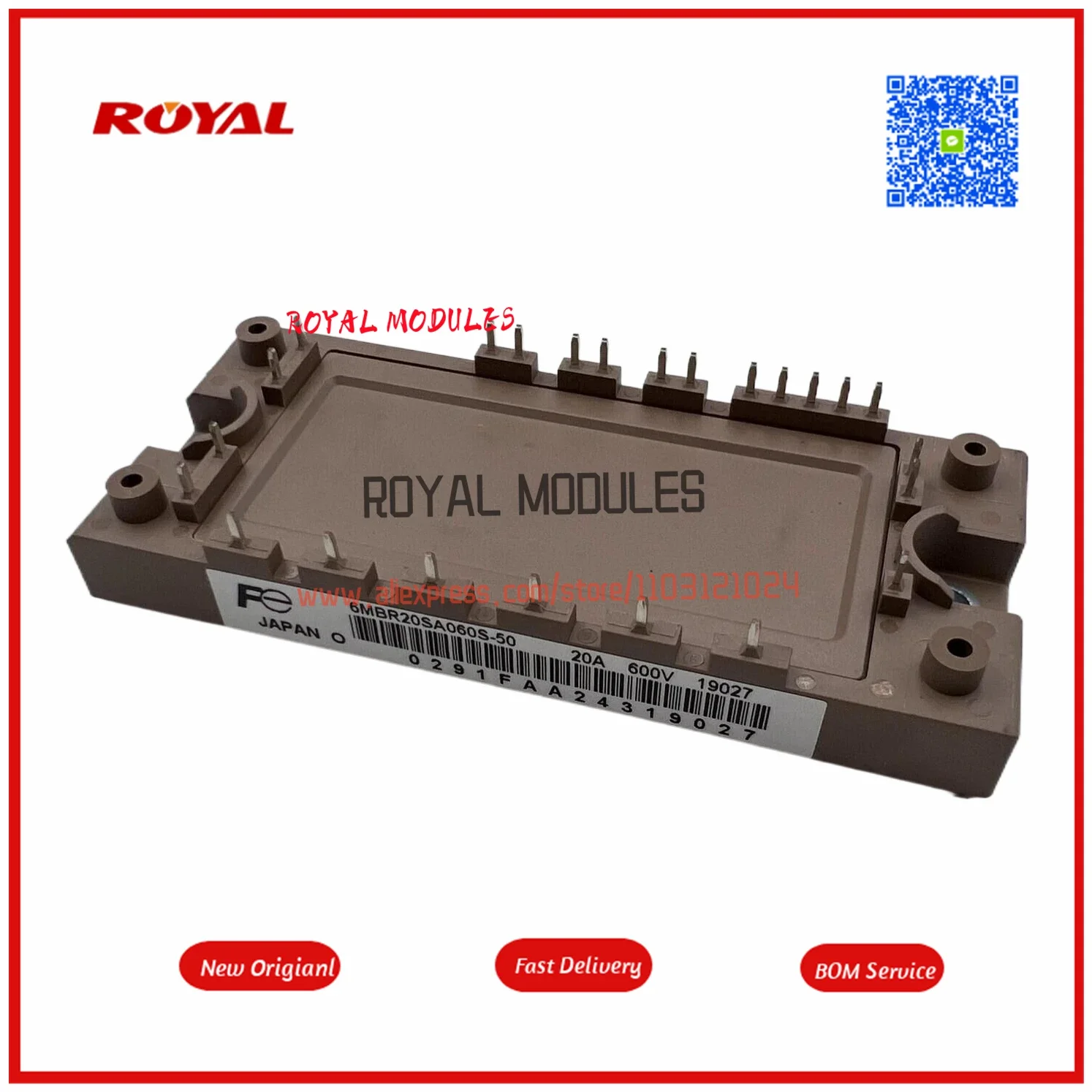 6MBR20SA060S-50 Novo Módulo