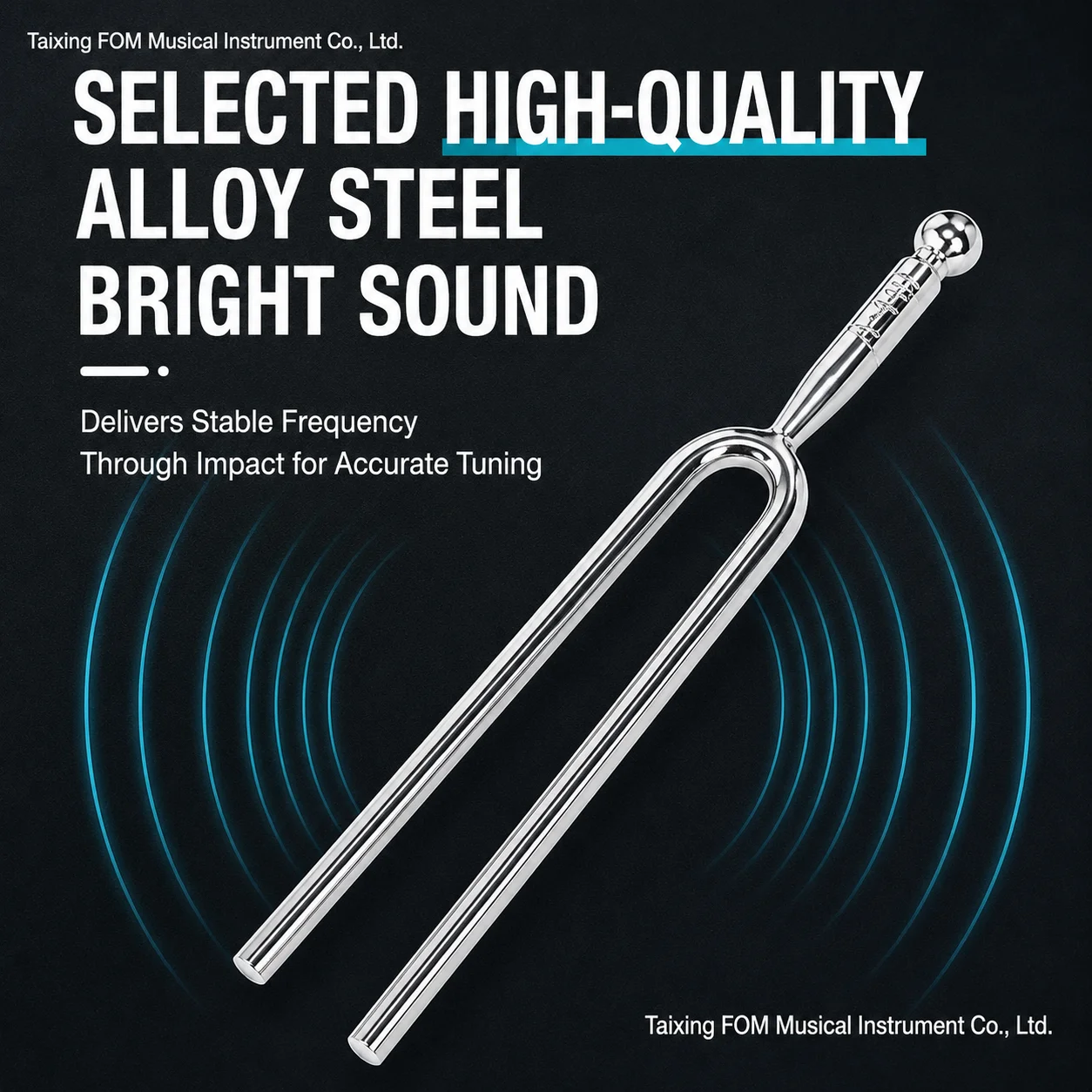 Medical Neurological Therapy Tuning Fork, Premium Sound Healing Tuning Fork, High Quality Kobe Alloy Physical Therapy Tool