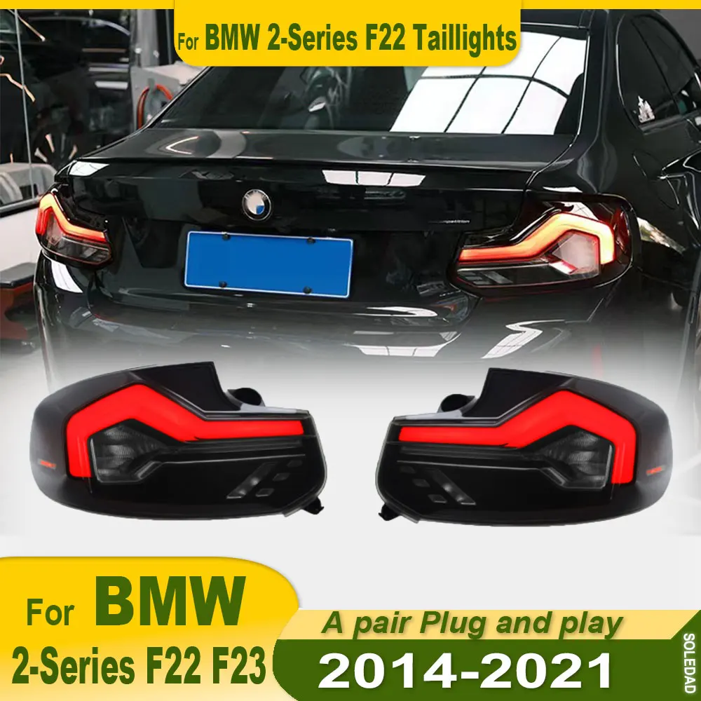 

Автомобильные фары Светодиодные задние фонари для BMW 2 серии F22 Задние фонари в сборе 220i 225i M2 F23 Динамические DRL указатели поворота Plug And Play 2 шт.