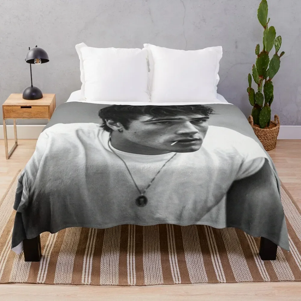 Jacob Elordi Throw Blanket halloween Bed covers warm for winter for sofa Shaggy Blankets