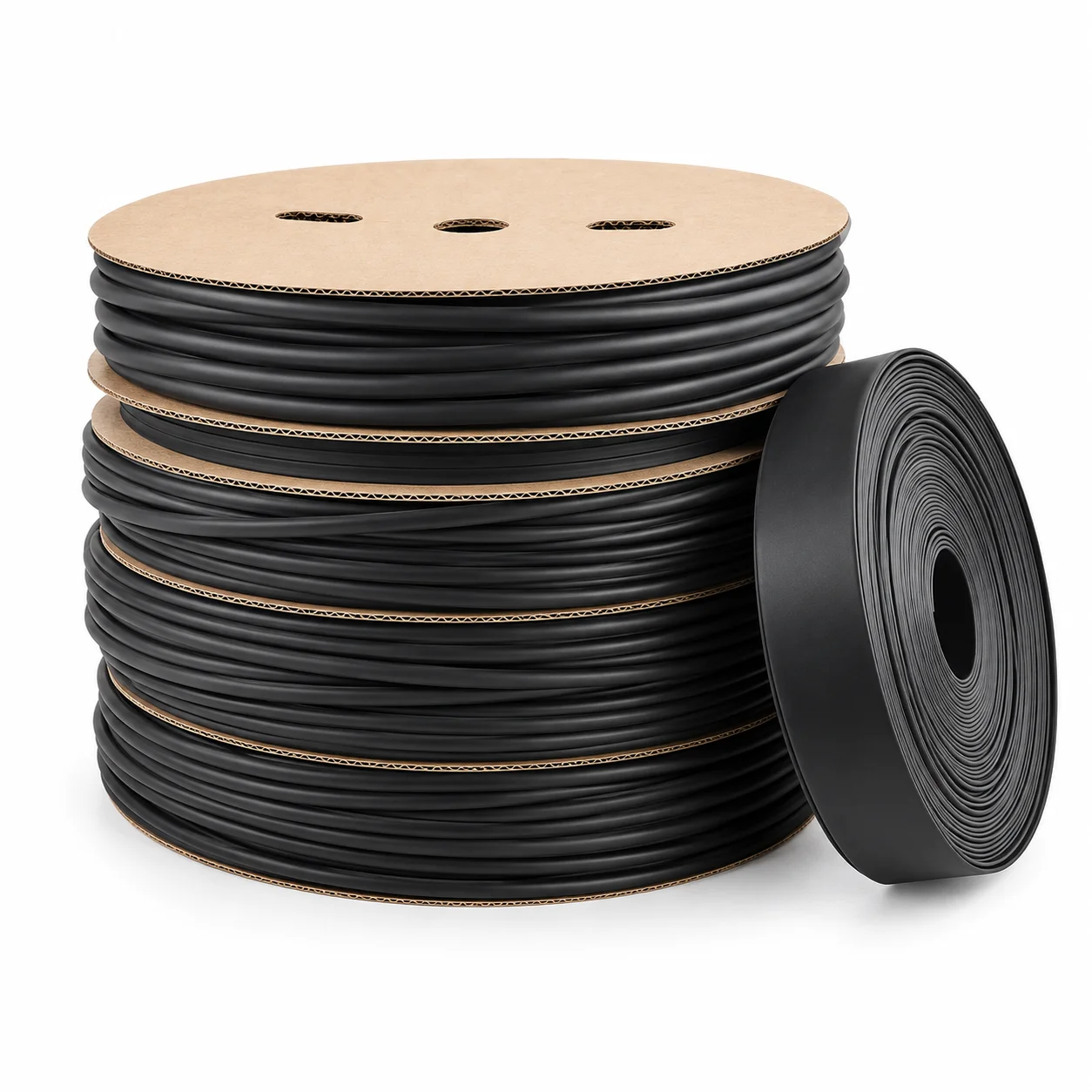 1/5/10/50M 3:1 Adhesive Lined Dual Wall Heat Shrink Tube 1.6-25.4mm Insulation Sealing Sleeve for Electrical Wire Cable Repair