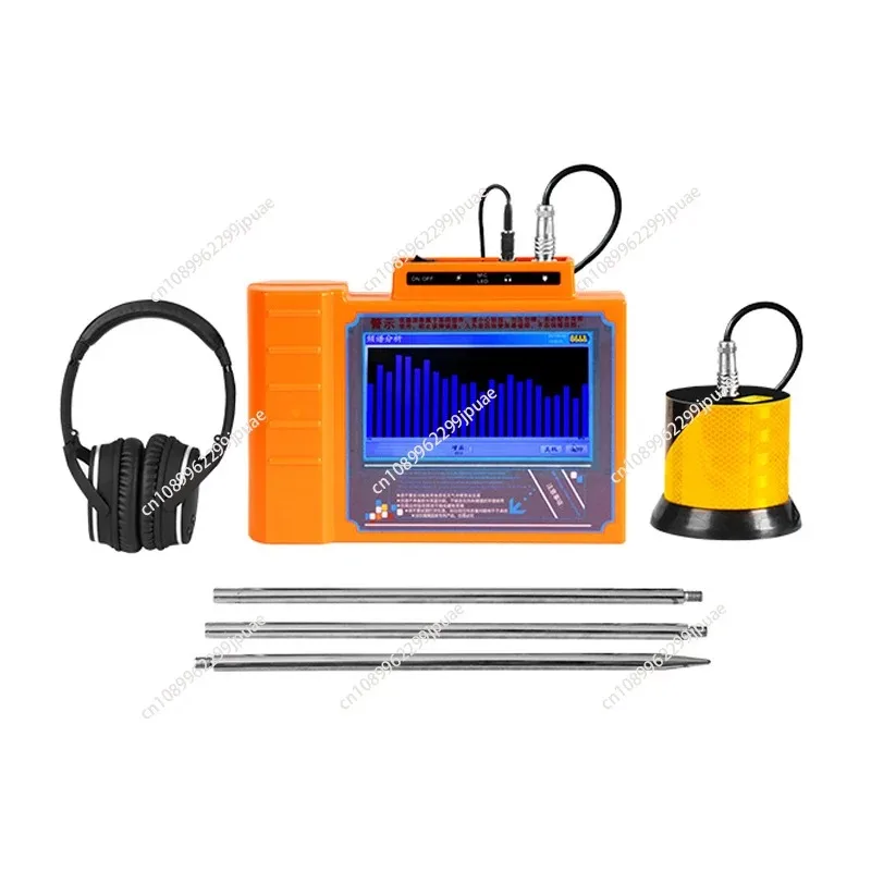 High Precision Water Leak Detector Underground PE Pipeline Fire Municipal Household Pipe Leak Locator Tool