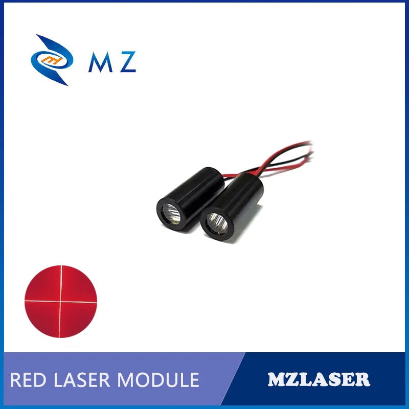 Vendita calda compatto D9mm 650nm 5mW 3V modulo diodo Laser a croce rossa tipo di azionamento APC grado industriale