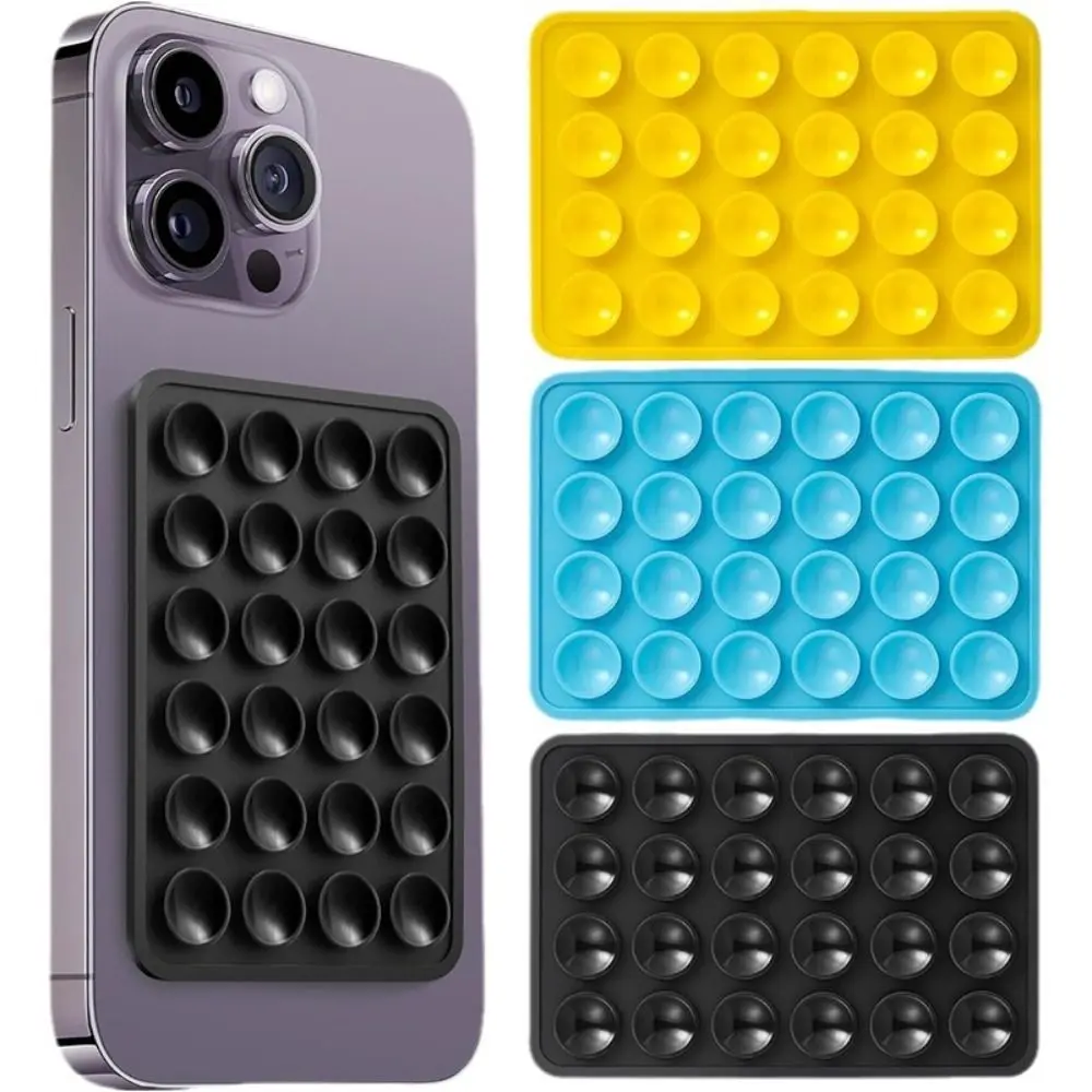 Adhesive Silicone Suction Pad Suction Cup Bracket Multifunction Mobile Phone Fixed Pad Durable Silicone Rubber Sucker Pad