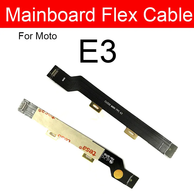 Motherboard Flex Cable For Motorola Moto E3 E4 E5 E7 Plus E5 Play Go E4T E6 E6T E 2020 FPC Mainboard Connector Flex Ribbon Parts