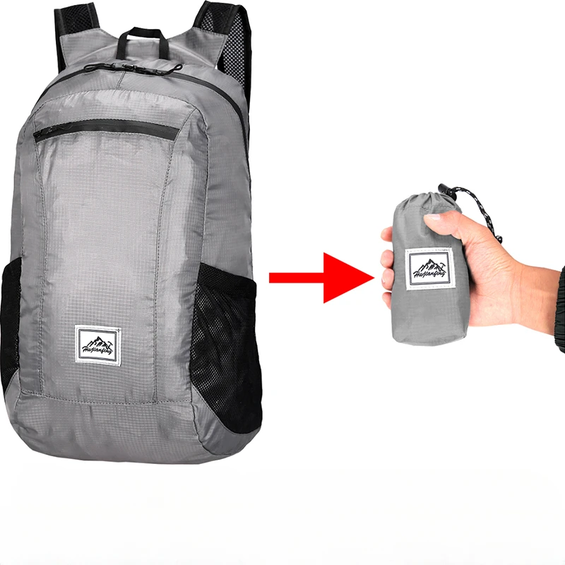 Folding Mountaineering Bag Portable Foldable Backpack Ultralight Outdoor Climbing Cycling Travel Knapsack Hiking Backpacks