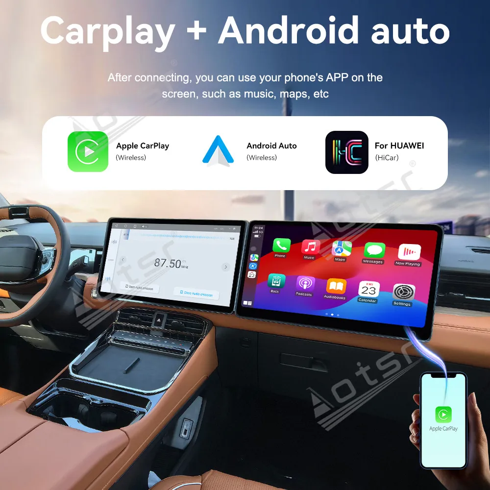 15.6 Inch Co-pilot Display For Jetto Dasheng King Pro Touch Screen Multimedia Player GPS Navigation Headuint Car Accessories DSP