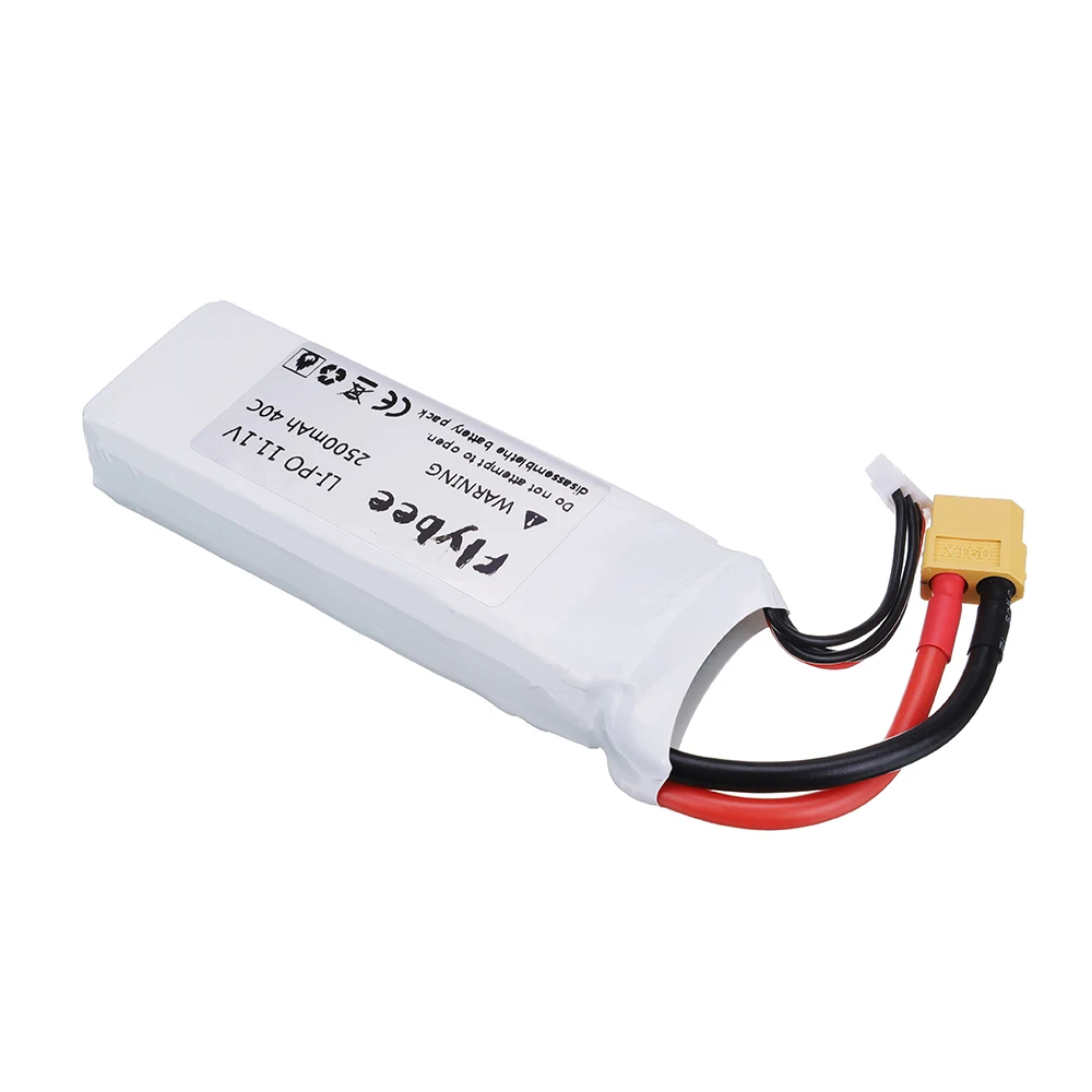 Batterie 11.1V 2500mAh 40C pour avion hélicoptère Drone RC voiture de course partie 3s batterie Lipo 11.1v batteries pour X16 X21 X22
