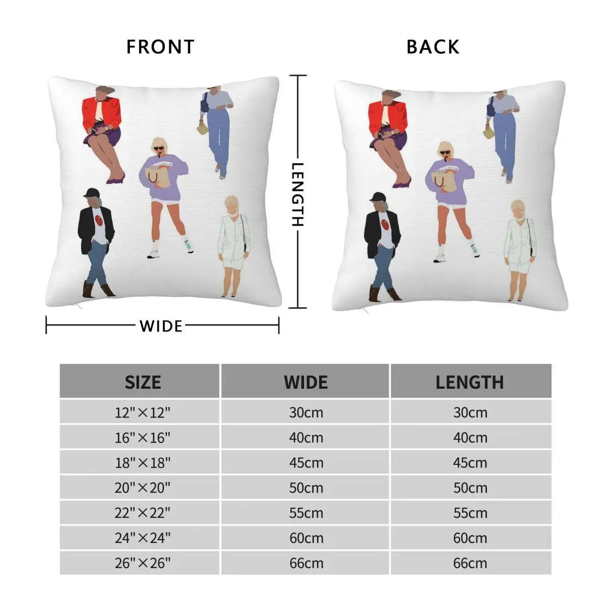 Diana Princess Of Wales Square Pillowcase Polyester Linen Velvet Creative Zip Decor Pillow Case Sofa Cushion Cover 45x45
