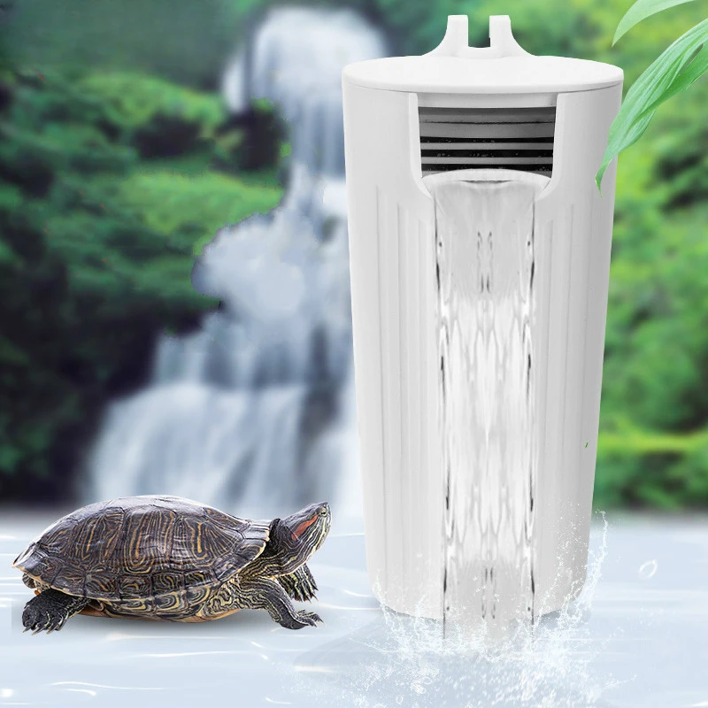 High-End Household Fish Tank Low Water Level Filter Turtle Filter Fish Tank Shallow Water Waterfall Filter Mute Filter Pump