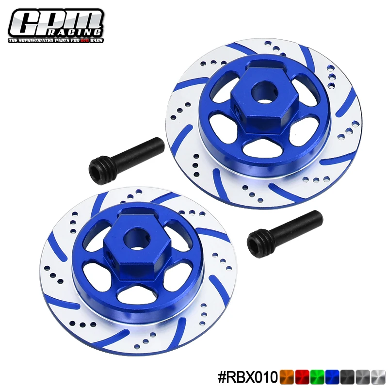 

GPM Alloy Hex With Brake Disk (Silver Inlay Version) For 1/10 RBX10 Bouncer - AXI03005 AXIAL