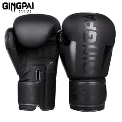 6 8 10 12oz Boxing Gloves PU Leather Muay Thai Guantes De Boxeo Free Fight MMA Sandbag Training Glove For Men Women