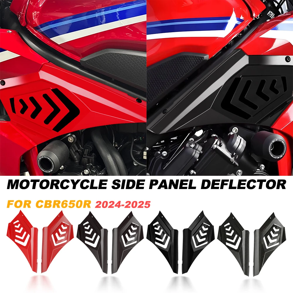 

Для мотоциклов Honda CBR650R 2024 2025: Защита боковой крышки двигателя, защита радиатора, облицовка, защита рамы CBR 650 R 2025
