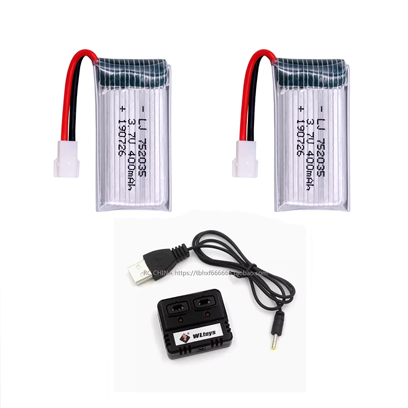 WLtoys A380 A120 A220 pilot samolot UAV 3.7V 400mah Mah ładowarka baterii litowej