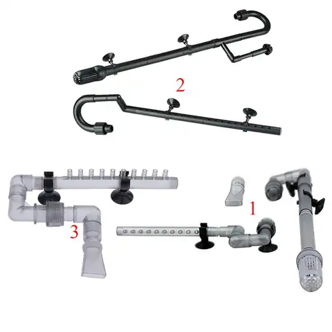 Aquarium External Water Inlet Outflow Pipe Tube Filter Accessories