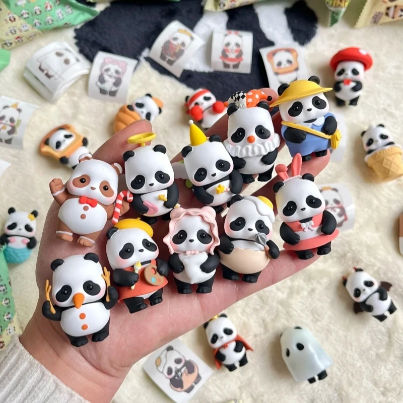 

52TOYS PandaRoll Model Variety Series Figures Blind Box Animation Peripheral Children's Toys Birthday Gifts Doll Ornaments