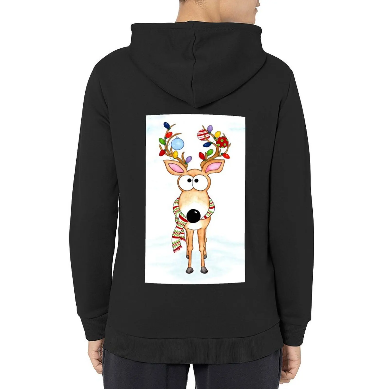 

Christmas reindeer Hoodie men's coat anime clothing mens designer clothes men's autumn clothes mens hoodies