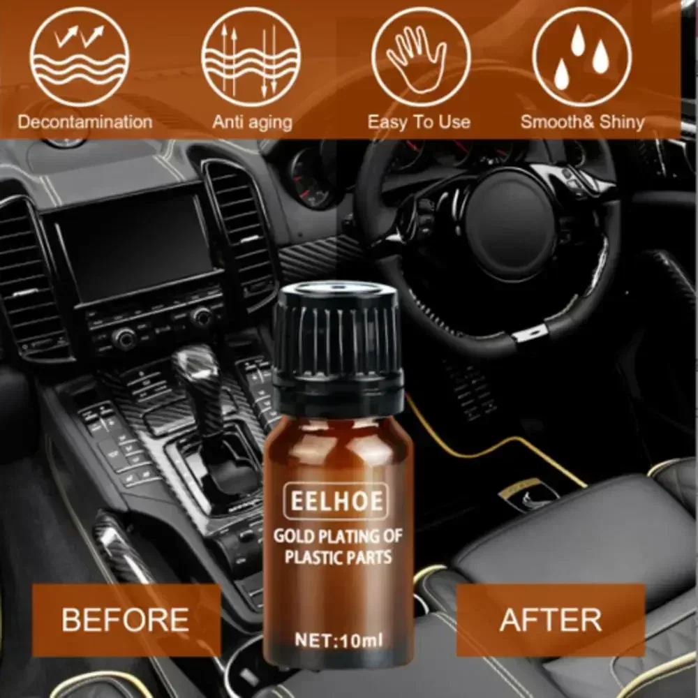 2022 New Vehicle Wash Cleaning Agent 10/20/30ml Car Plastic Parts Refurbish Agent Coating Paste Maintenance Cleaner NEW USEFUL