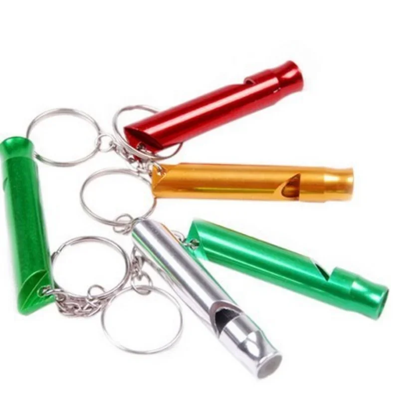 Sifflet multifonction portable d'urgence, porte-clés, cadeaux d'équipe, camping, randonnée, outils de plein air, pendentif