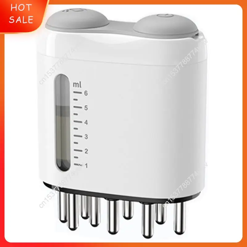 

Электрический аппликатор для кожи головы, аппликатор для головы, расческа для лекарств, роликовая массажная расческа с эфирным маслом A62X