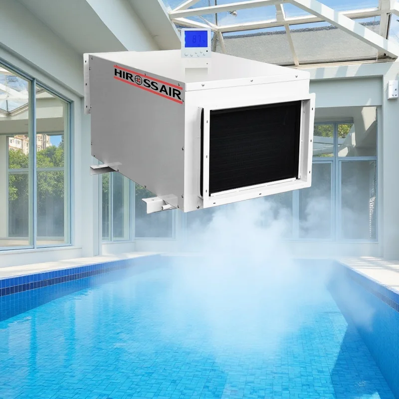Ceiling Mounted Ducted Dehumidifier 90~488L for Swimming Pool, Spa, Steam Room | Industrial Commercial Humidity Control Unit