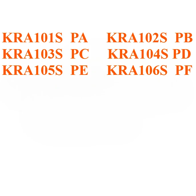 Оригинальный KRA101S PA KRA102S PB KRA103S ПК KRA104S PD KRA105S PE KRA106S PF ----- Магазин KUK