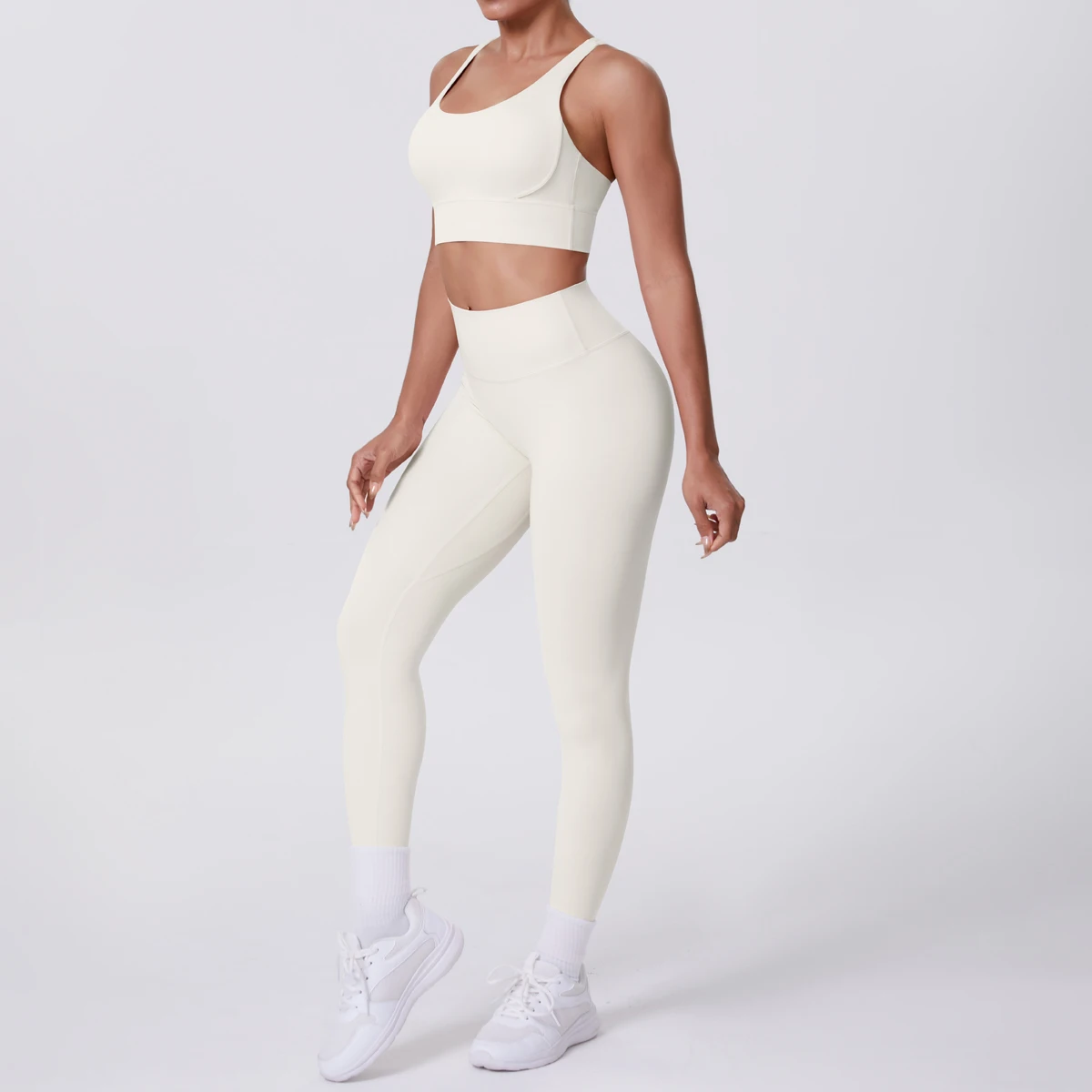 2PCS Yoga Suit Sports Set Women Quick-Drying Gym Set Women Tracksuit Running Workout Sports Shirt Yoga Clothing