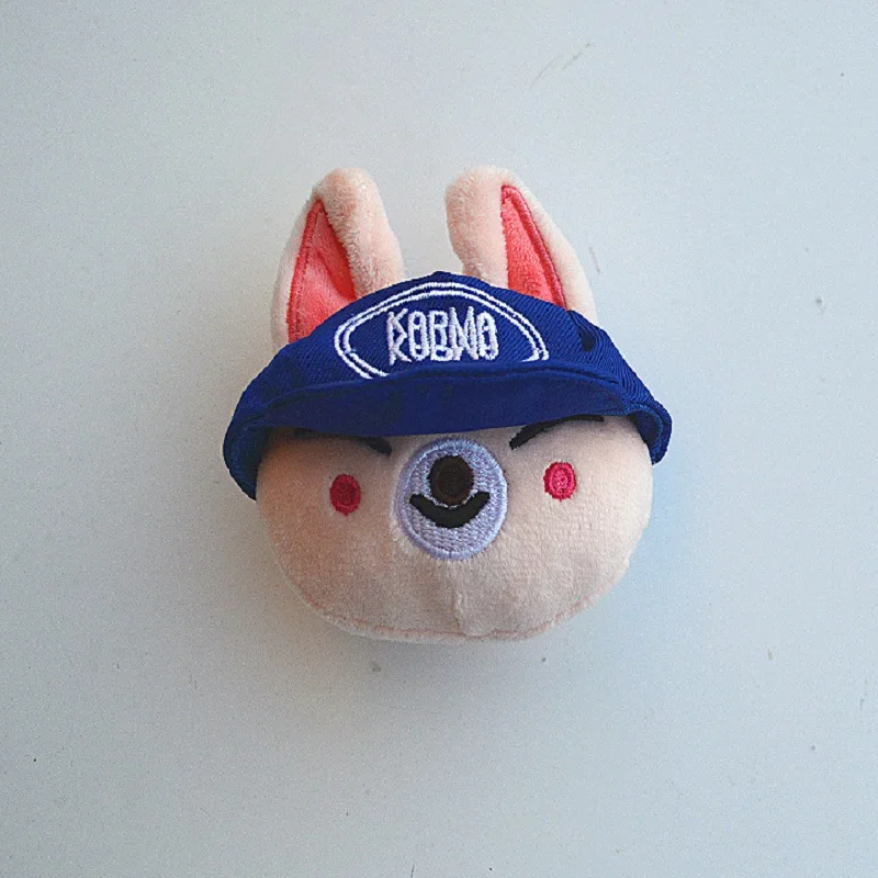 SKzoo llavero de felpa Kpop Animal de peluche de dibujos animados KARMA Fang Can Li Minhao Li Longfu Felix sombrero de juguete de peluche regalo para niños