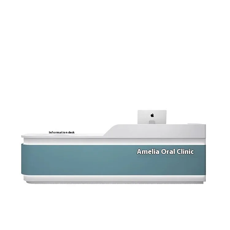 

# Hot For Modern Design Hospital Front Desk Reception Desk For School Pre-Screening Triage Dental Clinic Guide Oral Nurse Statio