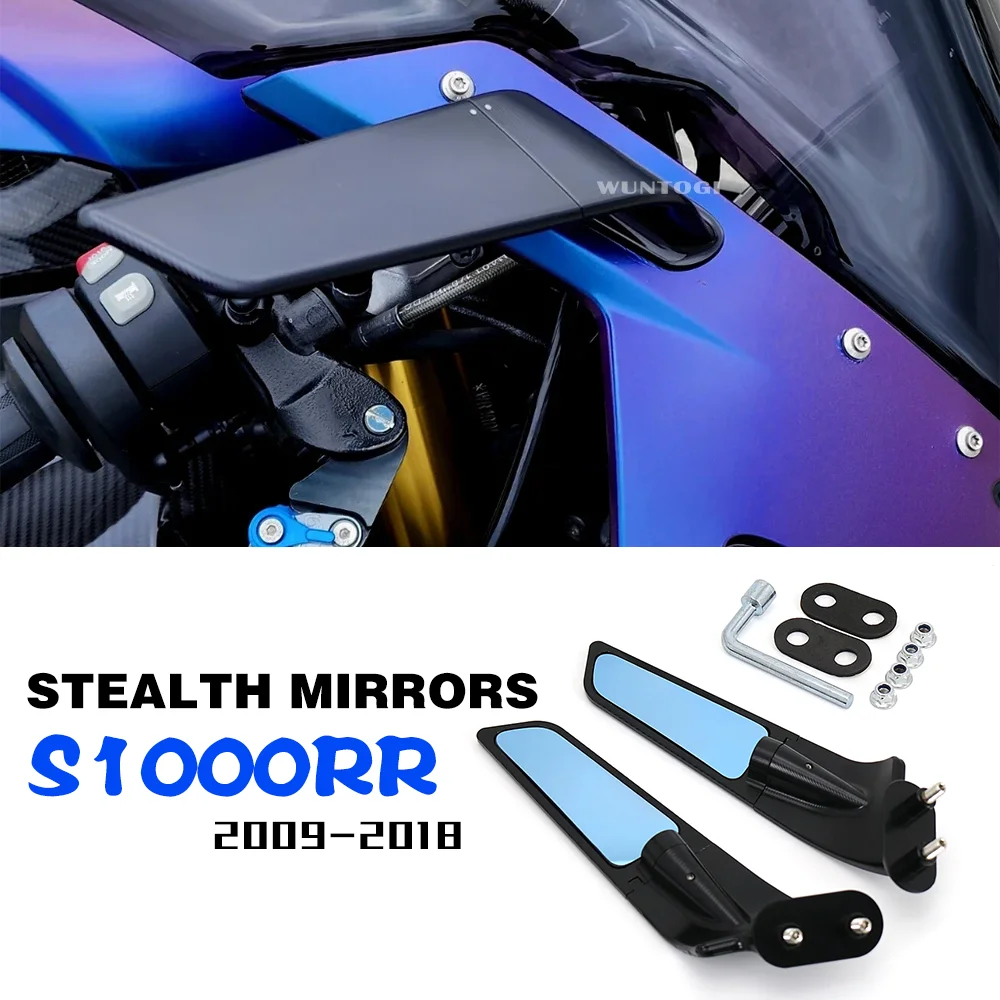 

for BMW S1000RR Accessories Stealth Mirrors S 1000 RR Adjustable Winglet 2009 - 2018 S1000 RR S 1000RR RR S1000 S1000RR Parts