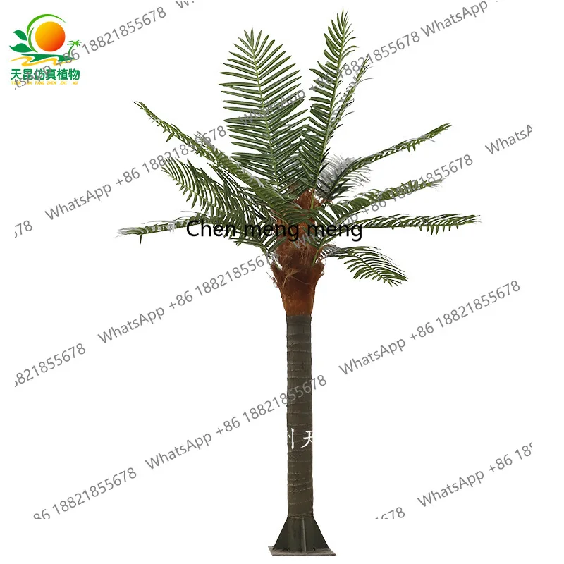 Simulation, FRP simulation of large coconut trees, simulation of outdoor scenic spot project fake coconut trees