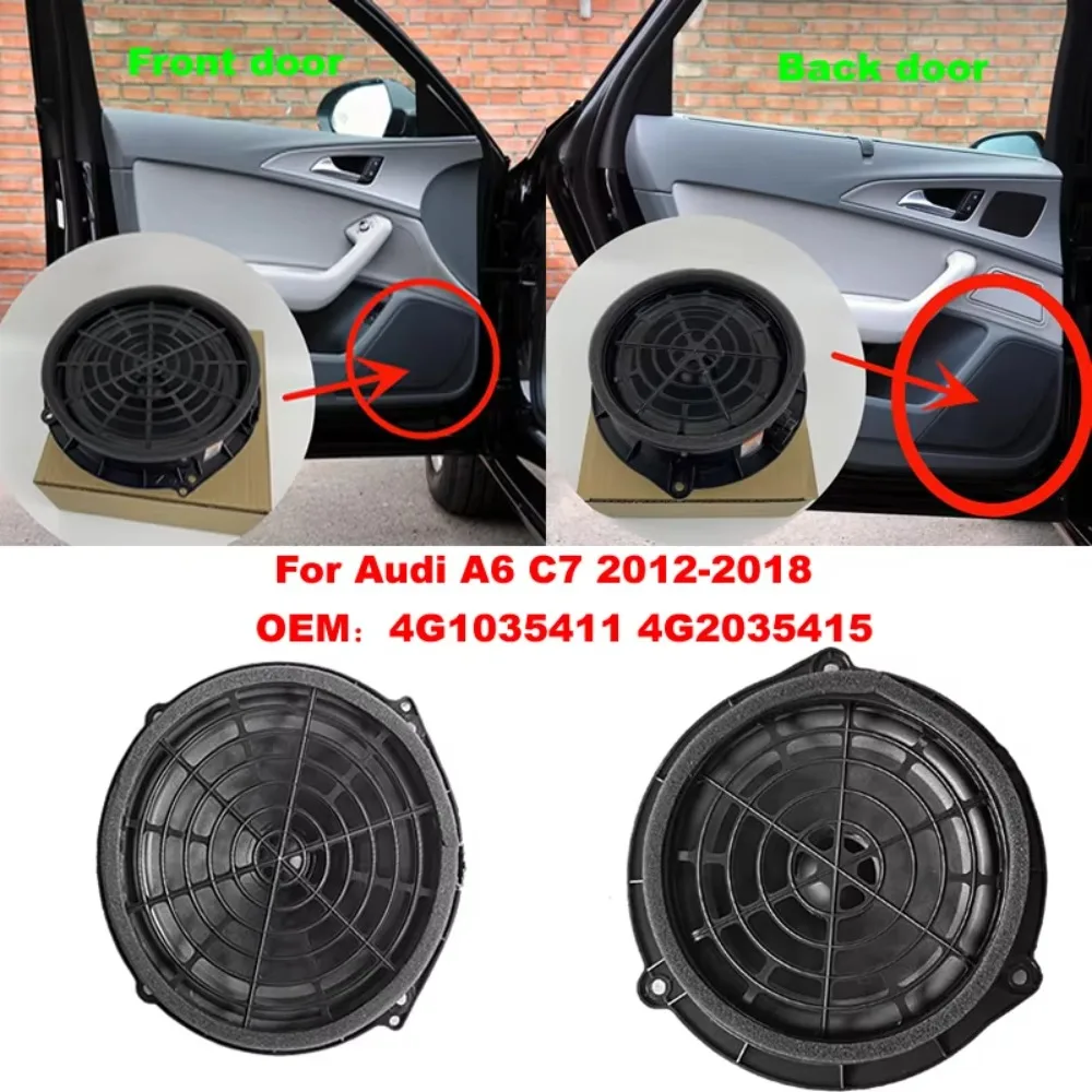 

4G1035411 4G2035415 altavoz puerta lantera y trasera coche Tweeter accesorios bocina graves medios para Audi A6 C7