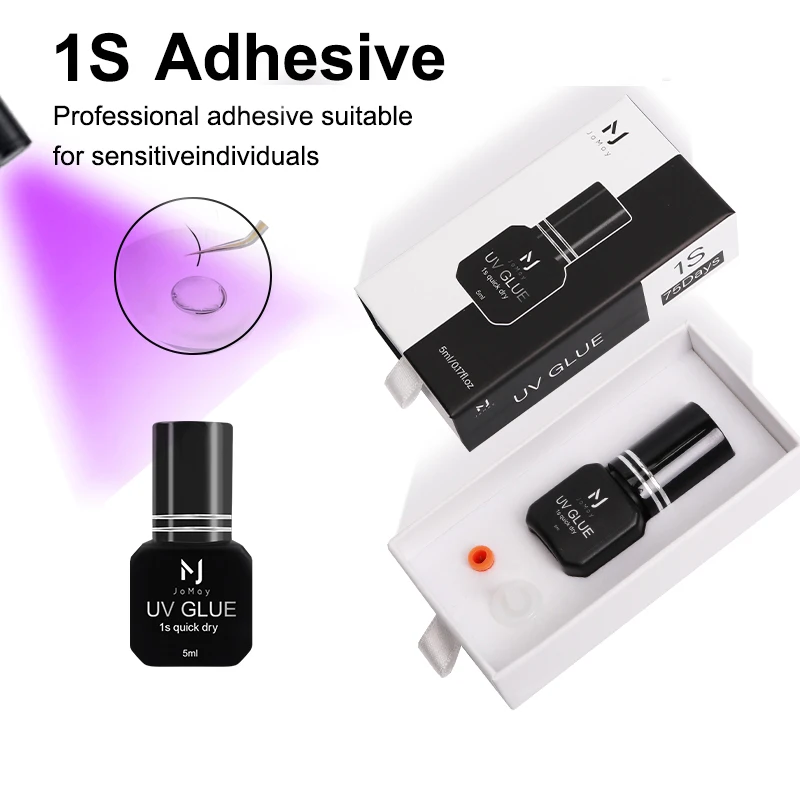 JOMAY まつげ用接着剤 1 s 速乾性まつげ接着剤まつげエクステンション用品職業 uv 接着剤