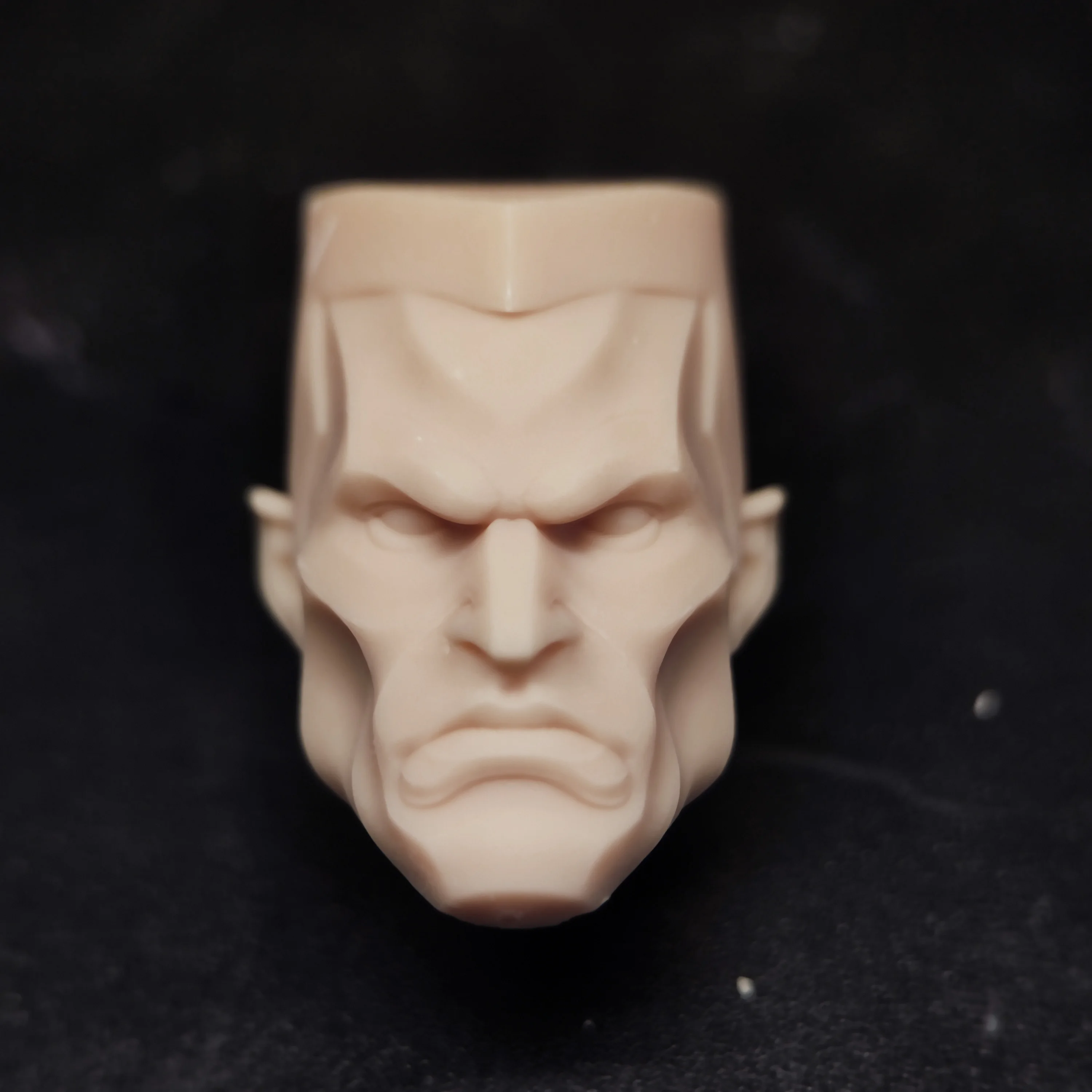 HL1895 DIY Customized 1/18 1/12 1/10 Scale Unpainted Head Sculpt for 3.75