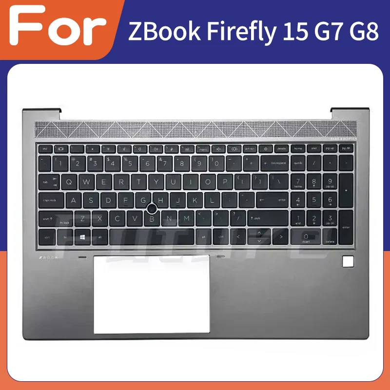 

Новый чехол для упора для рук с американской подсветкой, клавиатура C, чехол для ZBook Firefly 15 G7 G8, серый