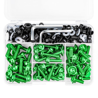 190PCS Complete Fairing Bolts Screw For Kawasaki ZX6R ZX7R ZX9R ZX10R ZX12R ZX14R Versys 650 Ninja 650R 1000 Z750 Z1000 ZZR600