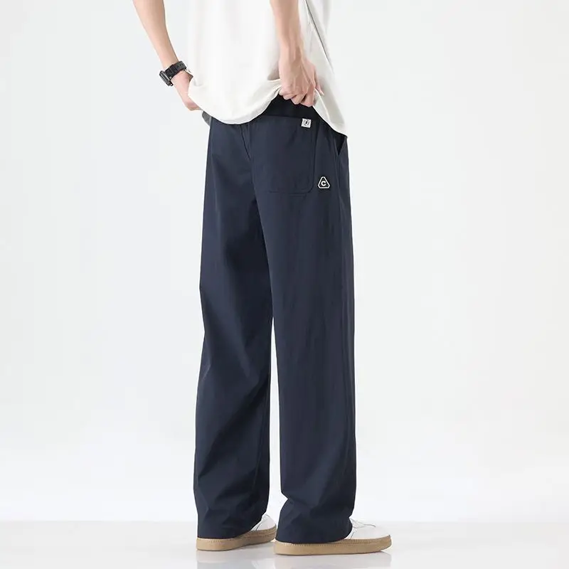 Men's Work Pants Summer Thin Sport Quick Dry Dirt Resistant Wear Resistant Construction Site Workers Office Casual Trousers
