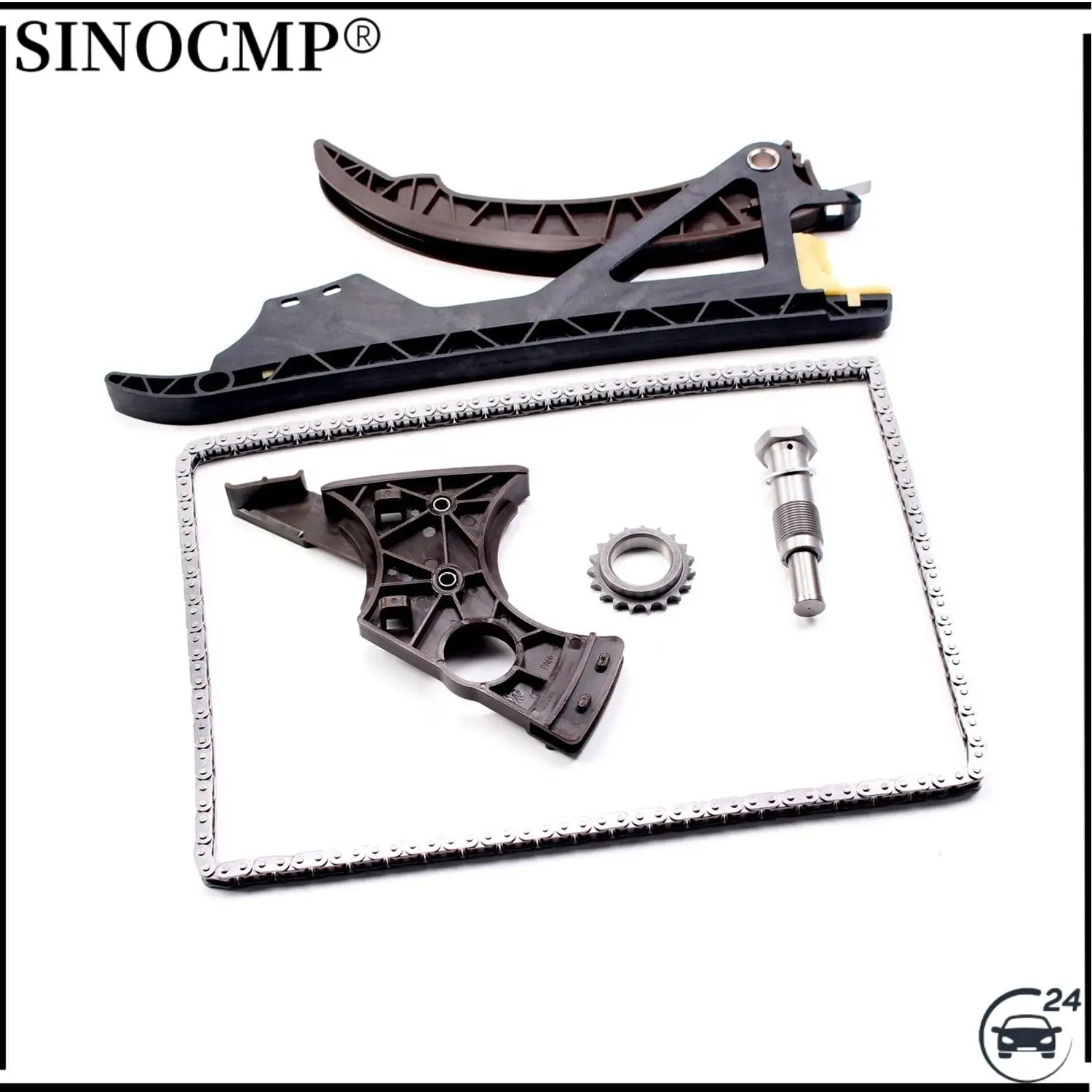 

N54B30A N53B30A N43B20A Комплект цепи ГРМ двигателя подходит для BMW 135i 335i 535i 740i 740li x6 z4 3.0L L6 TURBO в сборе