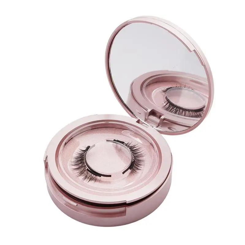 Natuurlijke 8d Quantum Magnetische Wimpers Geen Lijm Herbruikbare Faux Cils Valse Wimper Kit Met Zachte Magneet Technologie Natuurlijke Look