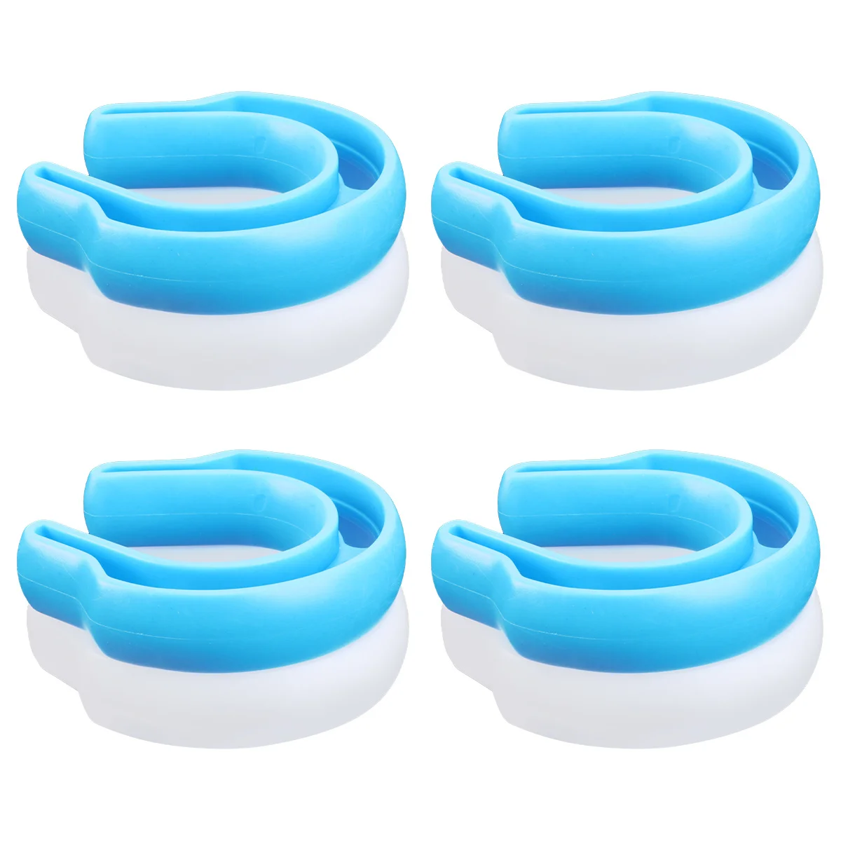 Protecteur de pincement de porte de maison, 8 pièces, protège-doigts pour bébé, matériau ABS Durable et écologique, empêche le pincement, loquet de porte facile à utiliser