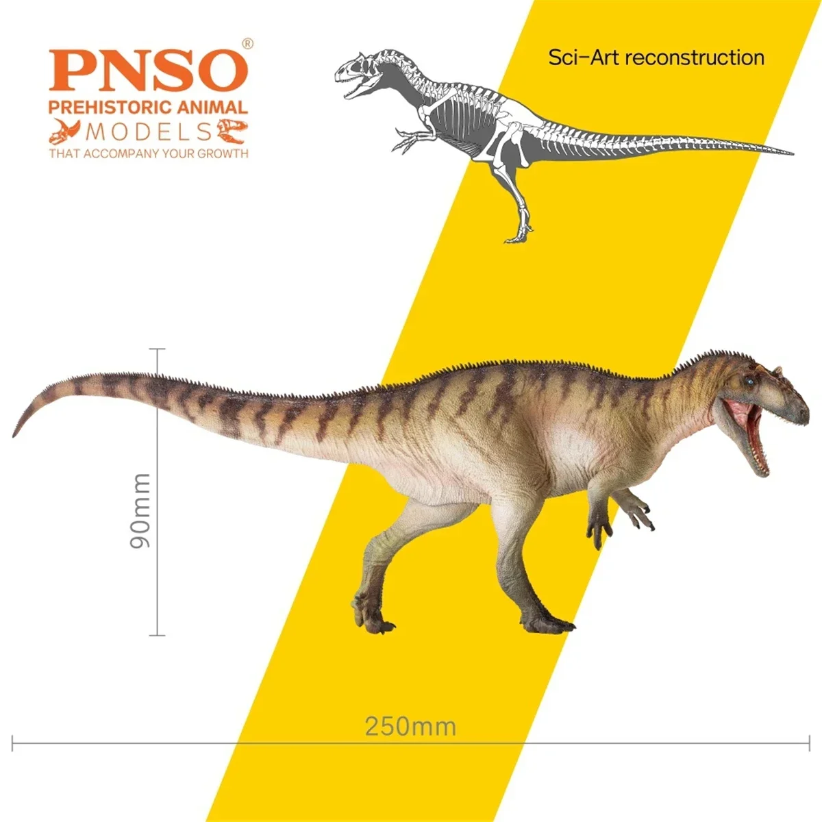 IN STOCK! PNSO Allosaurus Paul Figure Allosauridae Dinosaur Model Collector Animal Adult Toy Gift