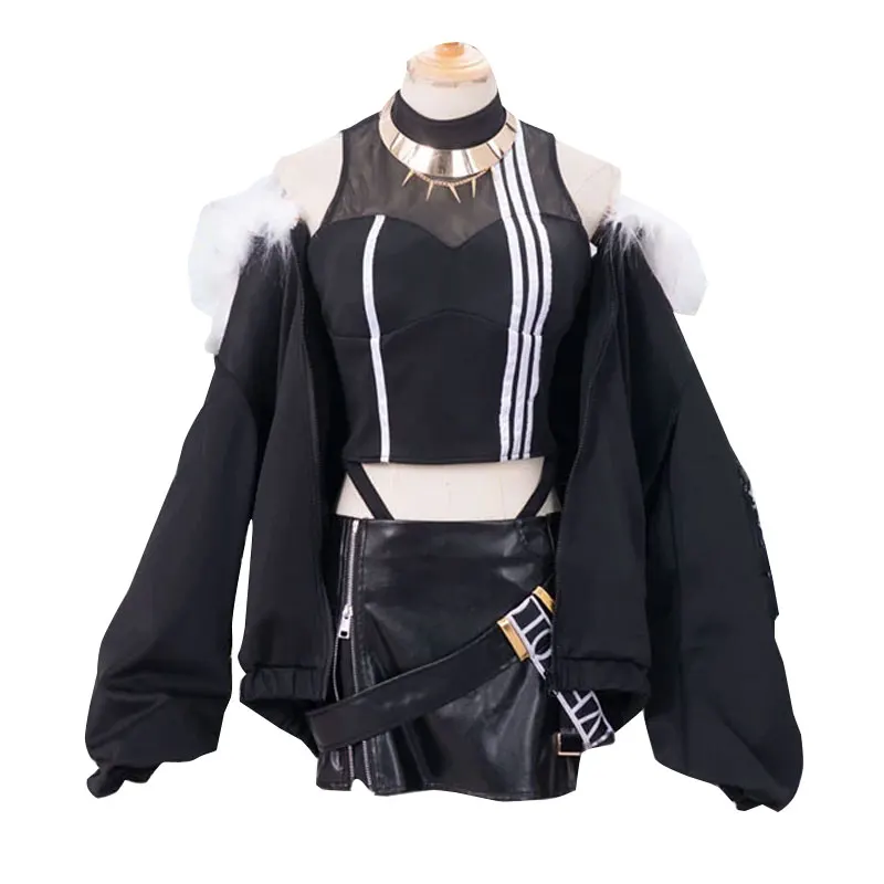 

Japanese Virtual Hololive Shishiro Botan Outfits Anime Cosplay Costumes Custom made
