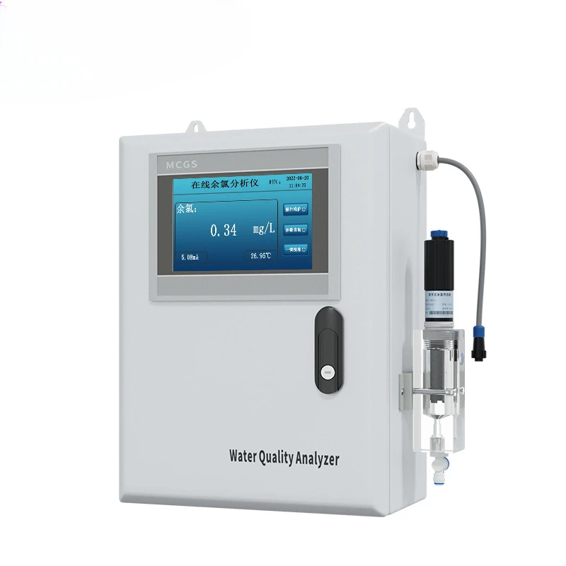 

Joint Test Online Residual Chlorine Analyzer Hospital WaterWorks Water Quality Monitoring Total Chlorine Sensor Residual