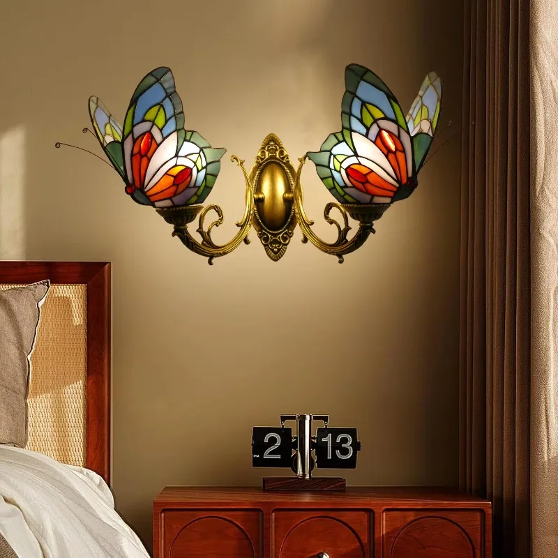 

Light Handmade Modern Style, European Design Wall Light, Butterfly Bedroom, Living Room Corridor Light Emitting Diode Light